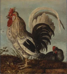 Ein Hähnchen